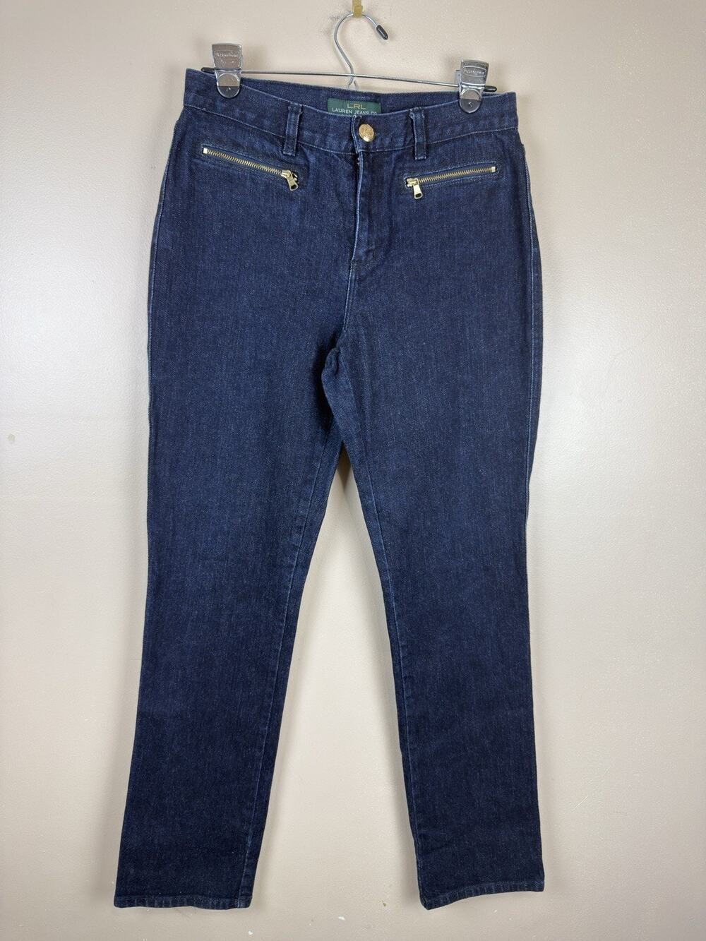 Lauren Jeans Co Ralph Lauren Blue Denim Jeans Straight Leg Jeans Women’s Size 4